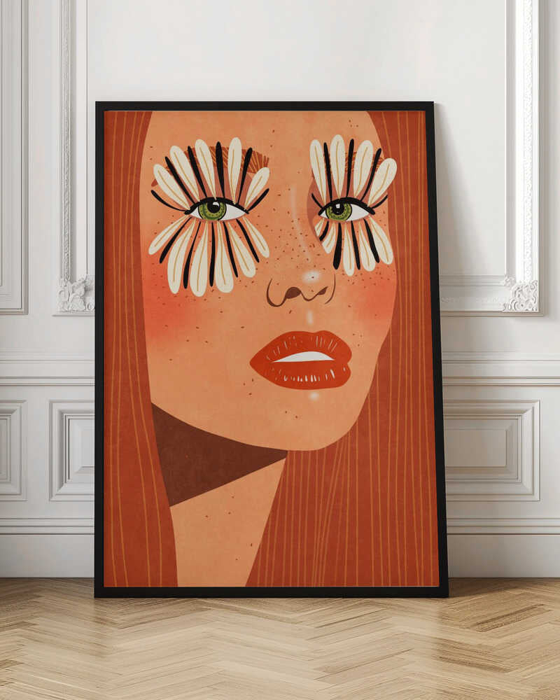 Flower Eyes - Poster / Art Print
