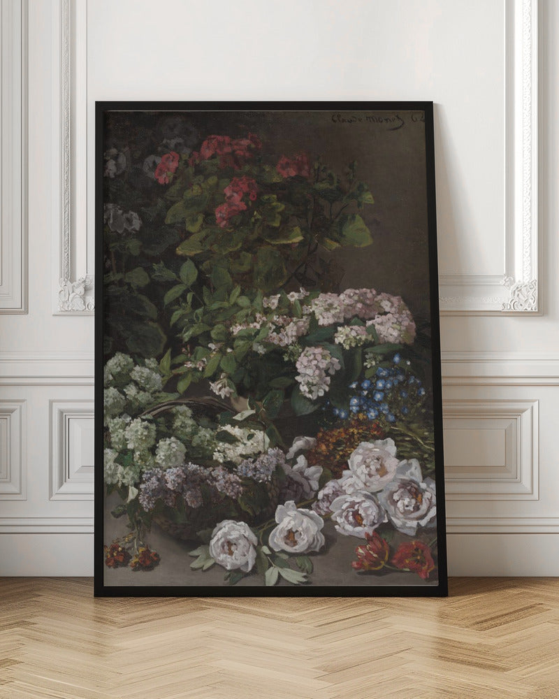 Spring Flowers (1864) By Claude Monet - Poster / Art Print