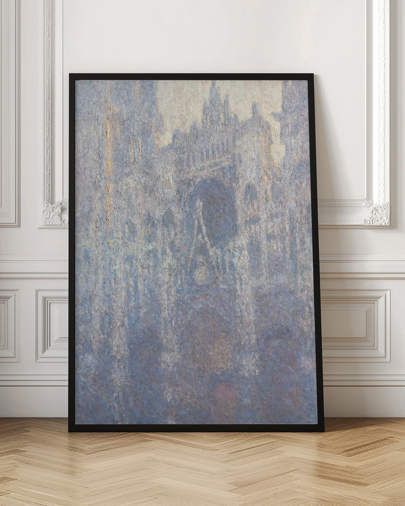 The Portal of Rouen Cathedral In Morning Light (1894) - Poster / Art Print