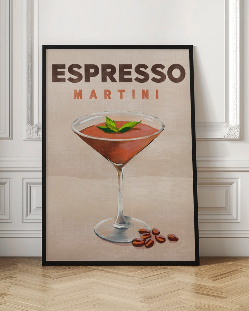 Espresso Martini Cocktail Bar Decor - Poster / Art Print