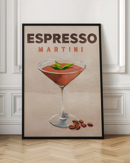 Espresso Martini Cocktail Bar Decor - Poster / Art Print
