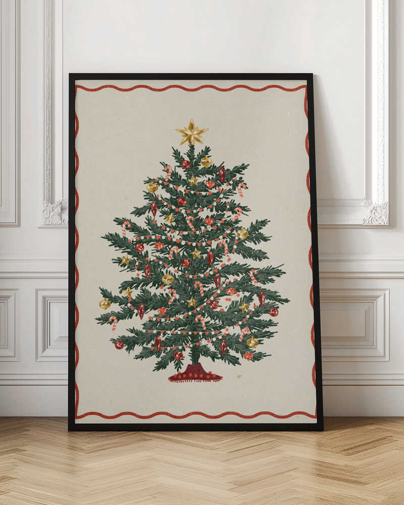 Christmas tree - Poster / Art Print