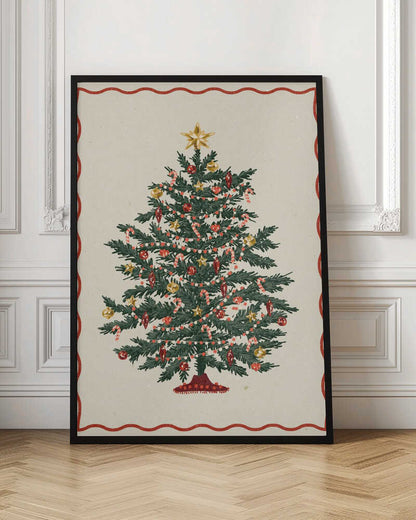 Christmas tree - Poster / Art Print