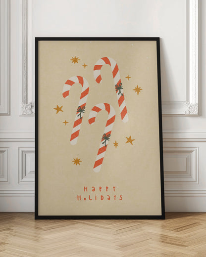 Candy Cane - Poster / Art Print