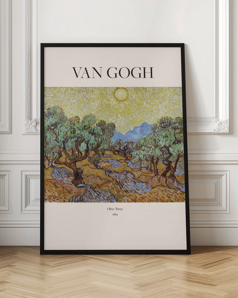 Olive Trees (1889) - Poster / Art Print