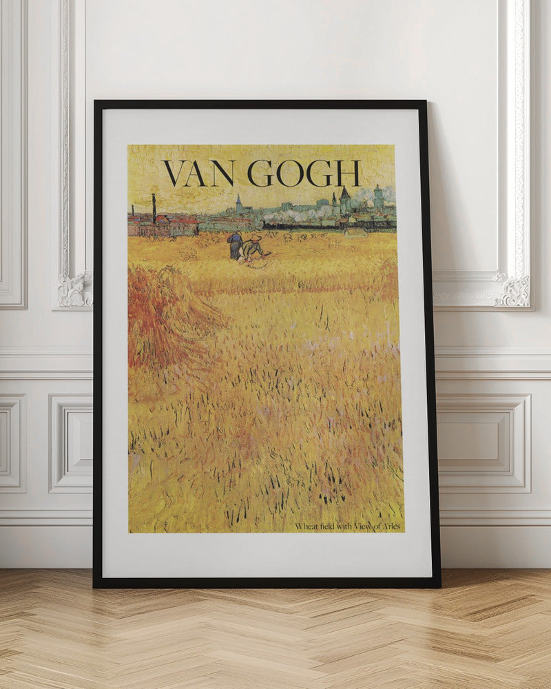 Wheat Field With View of Arles (1888) - Poster / Art Print
