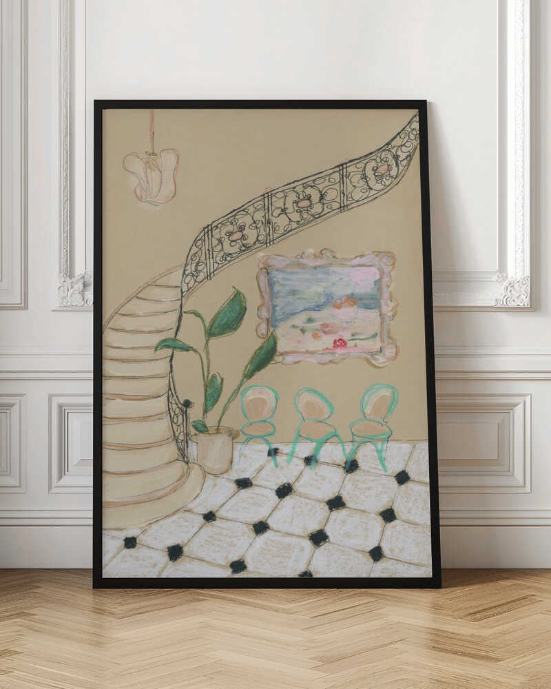 Museum Day In Paris - Poster / Art Print