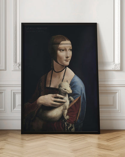 Lady With an Ermine (ca. 1490) - Poster / Art Print