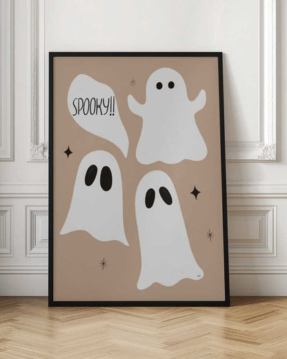 Spooky Ghosts - Poster / Art Print