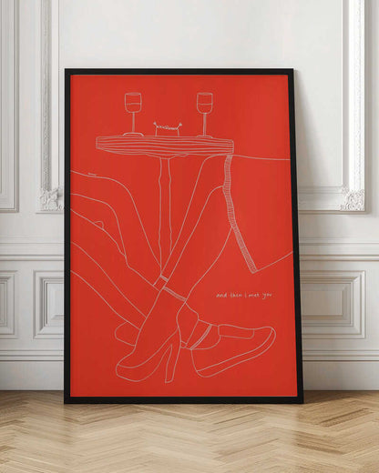 MEET CUTE - Poster / Art Print