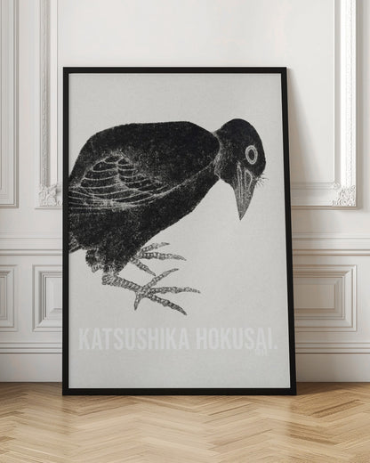 Katsushika Hokusai's Bird 1814 - Poster / Art Print