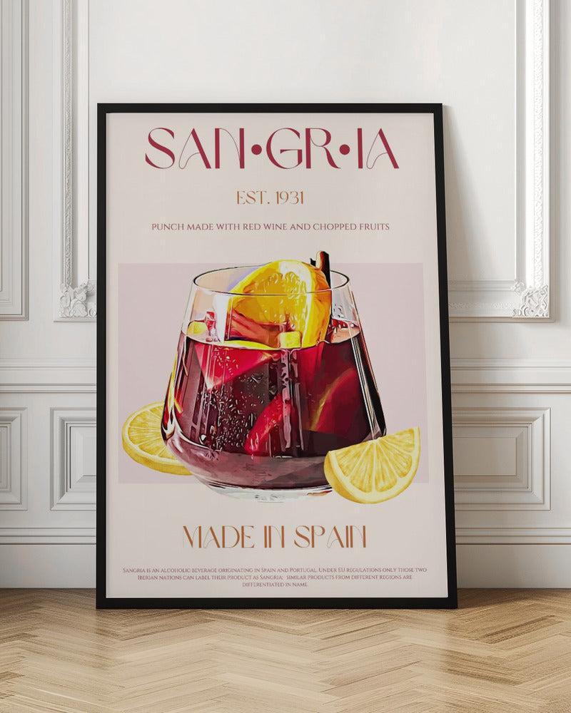 Sangria print - Poster / Art Print