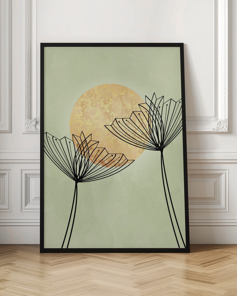 Abstract Botanical Art Print - Poster / Art Print