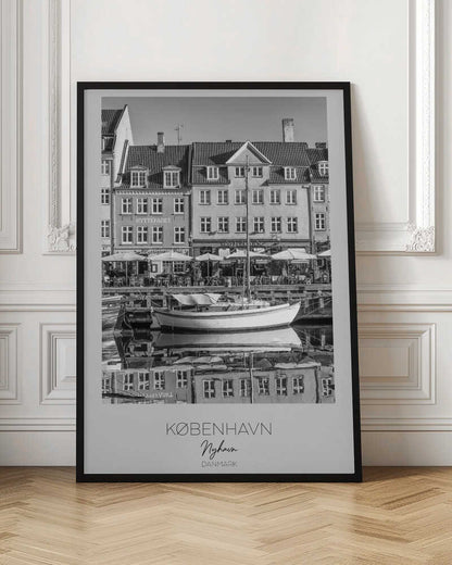 Serene Nyhavn Reflections - Poster / Art Print