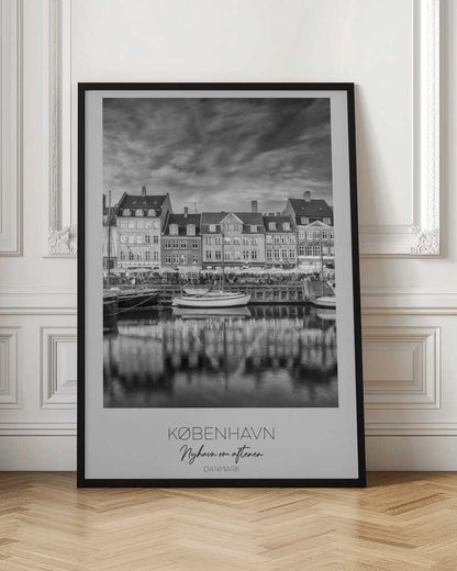 Copenhagen's Historic Harbor - Poster / Art Print