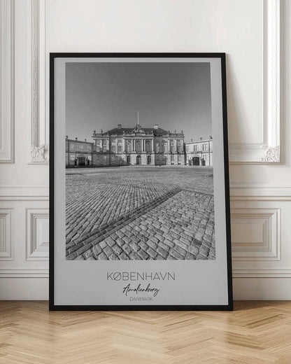 Amalienborg Palace In Copenhagen - Poster / Art Print