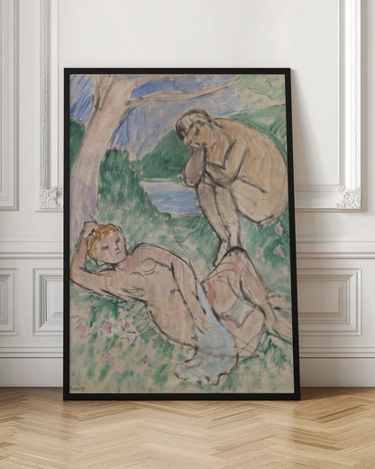 Baigneurs - Poster / Art Print