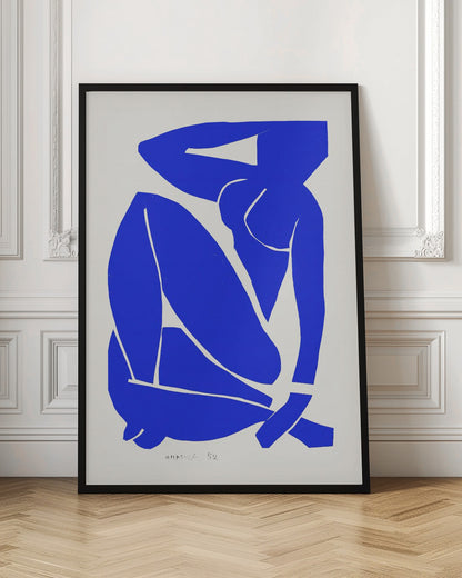 Nudo Blu III 1952 - Poster / Art Print