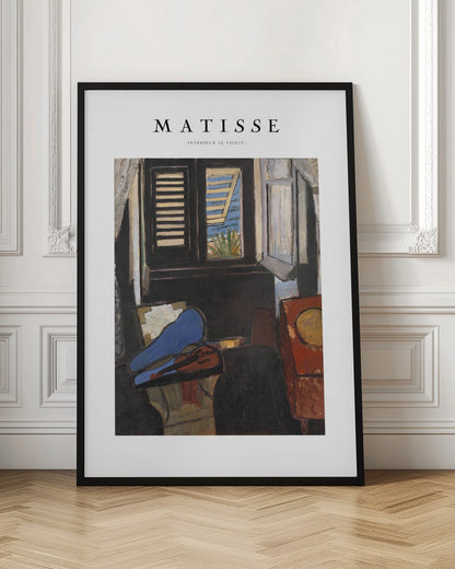 Intérieur Au Violon - Poster / Art Print
