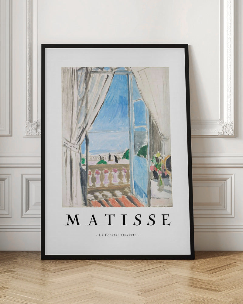 La Fenêtre Ouverte - Poster / Art Print