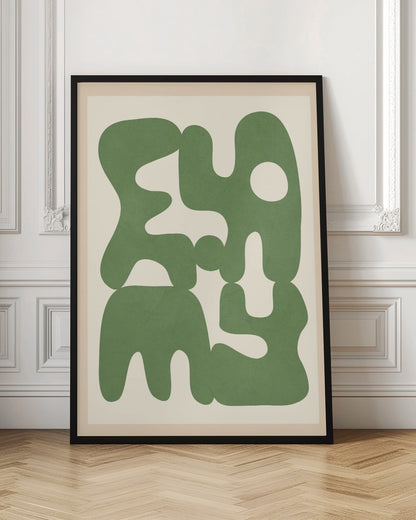 Organic Harmony Forms - Poster / Art Print