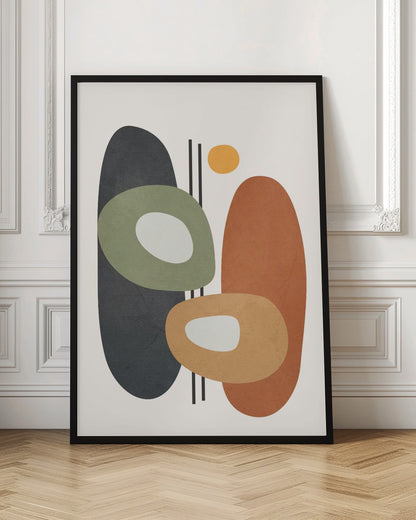 Geo Harmony Dance - Poster / Art Print