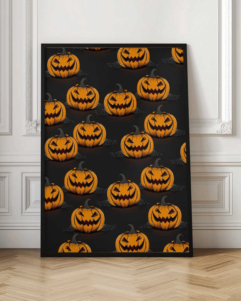 Halloween Jack-O-Lanterns - Poster / Art Print