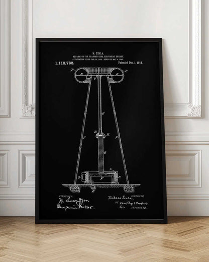 Transmitter Patent 1914 - Poster / Art Print
