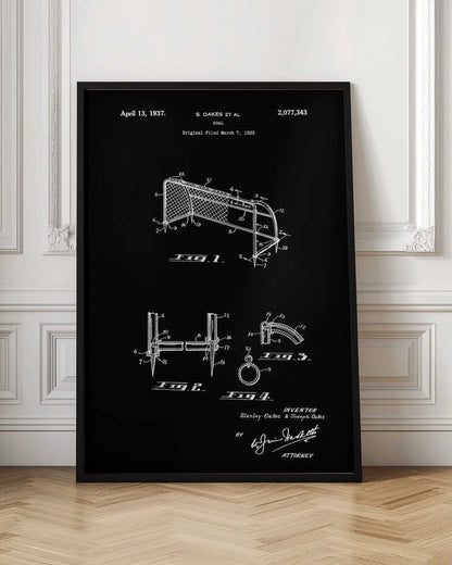 Goal Patent 1933 - Poster / Art Print