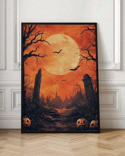 Halloween Scene (10) - Poster / Art Print