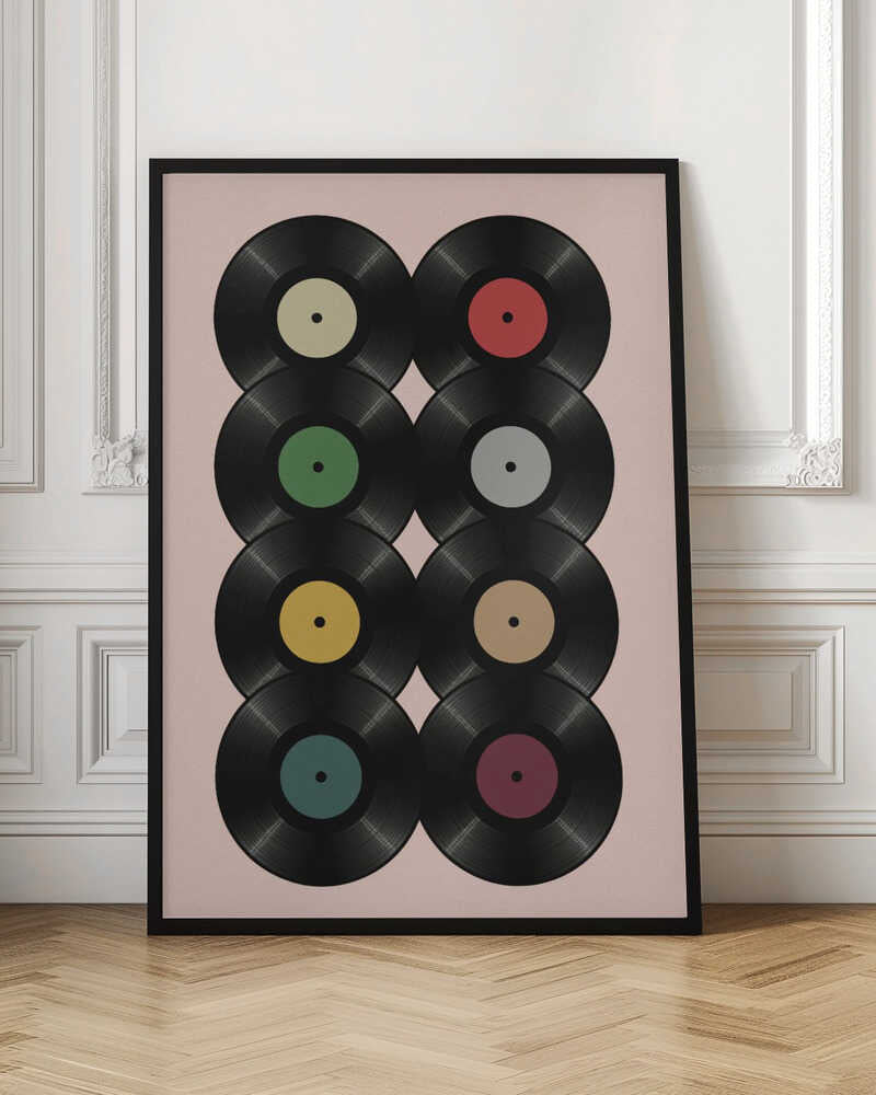 Eight Spins - Poster / Art Print