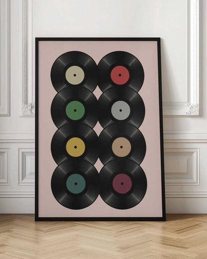 Eight Spins - Poster / Art Print