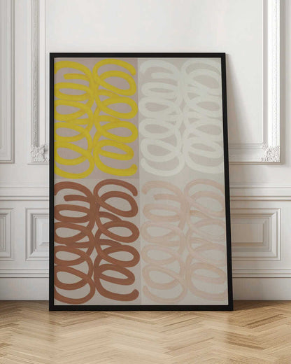 Quadrants of Loops - Poster / Art Print