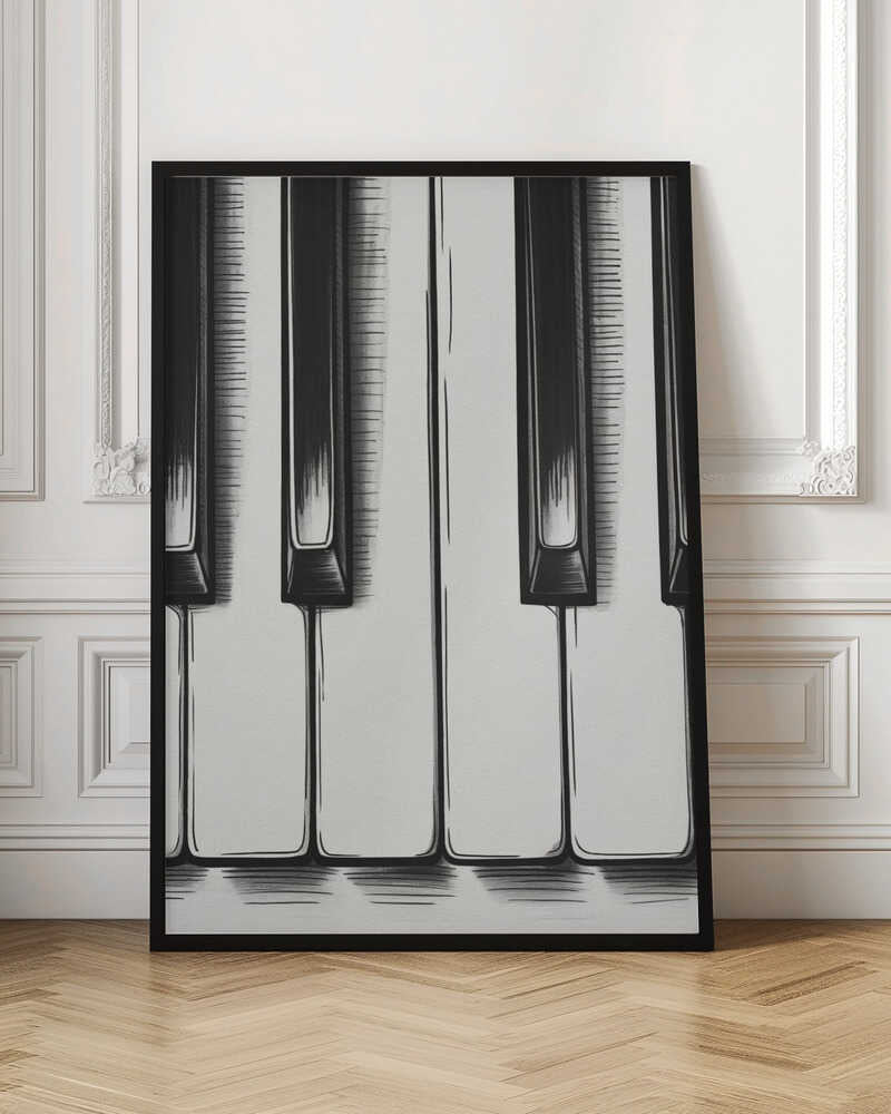 Piano Keys - Poster / Art Print