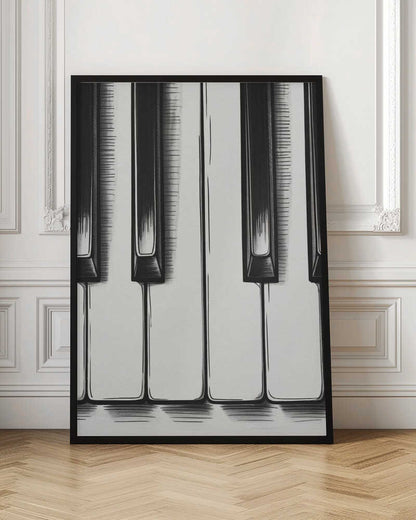 Piano Keys - Poster / Art Print