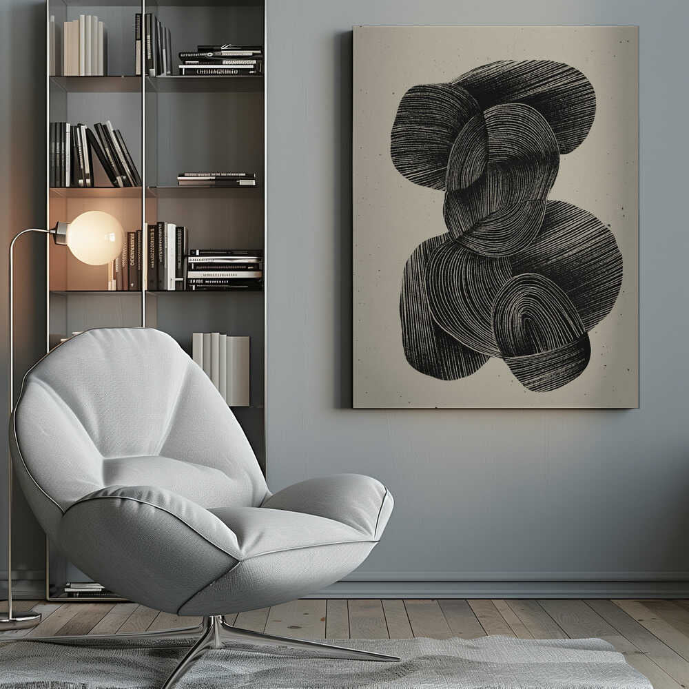 Fluid Echoes - Poster / Art Print
