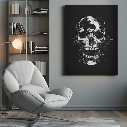 Scream (bw) - Poster / Art Print