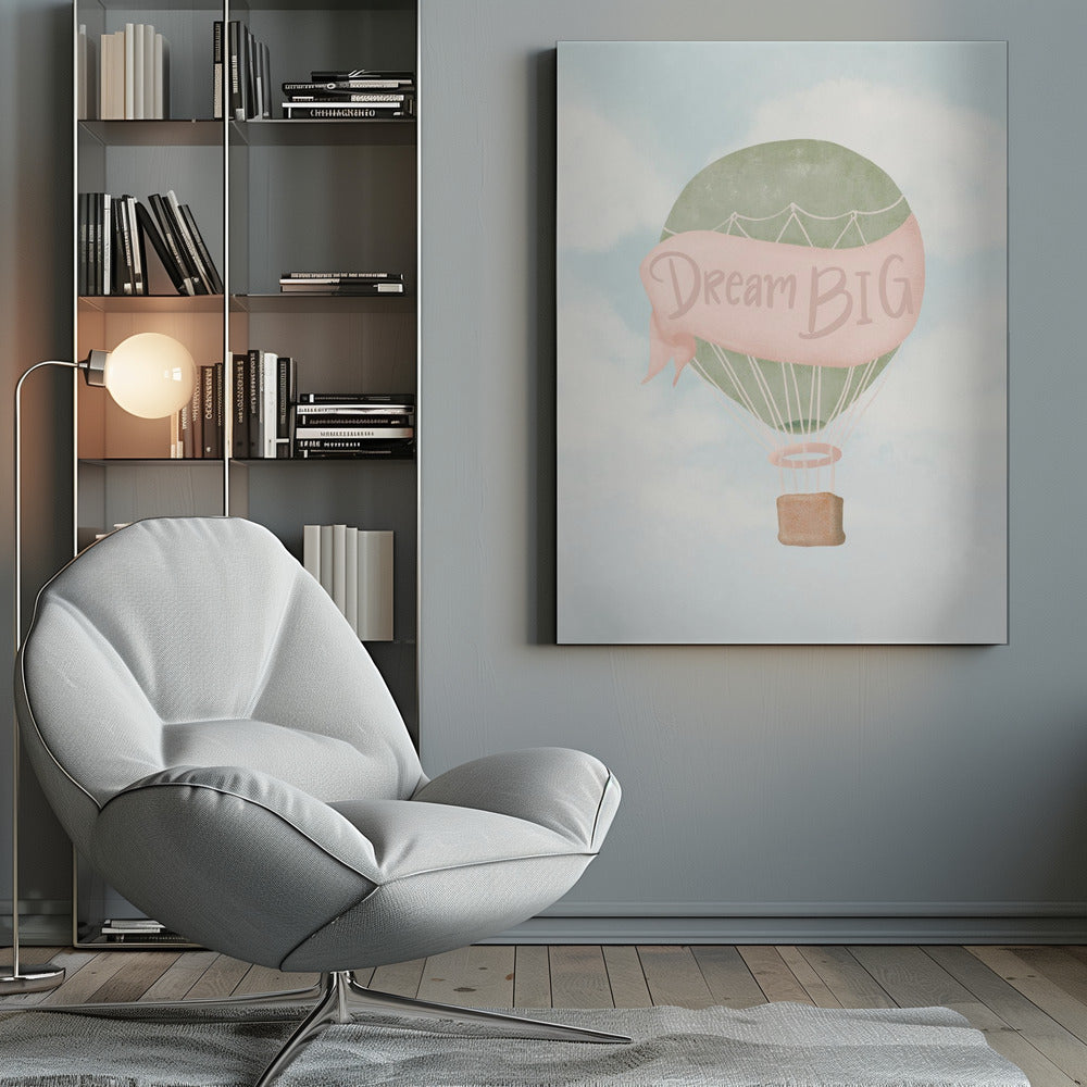 Dream Big Pink - Poster / Art Print