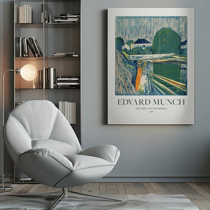 The Girls On The Bridge - Poster / Art Print