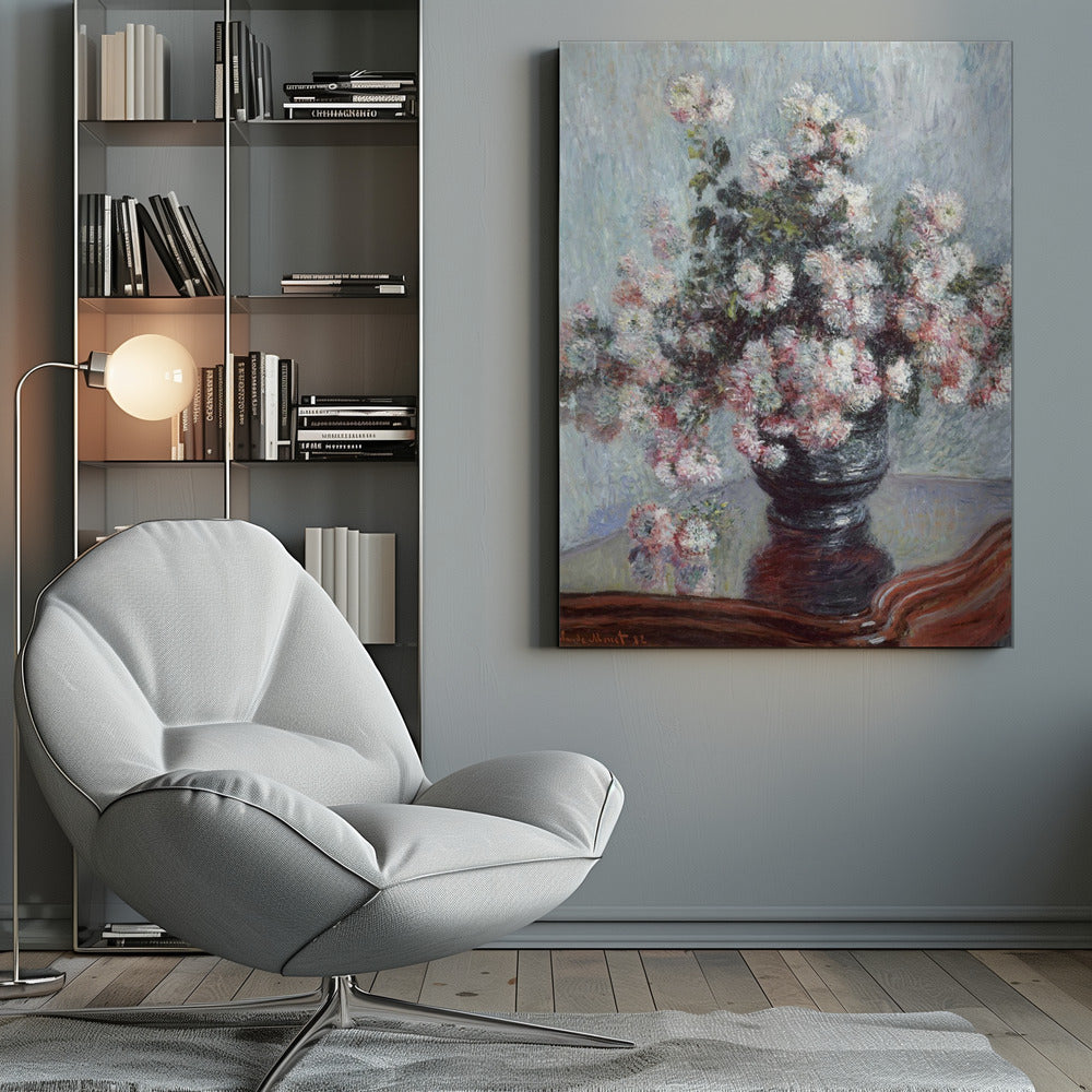 Chrysanthemums - Poster / Art Print