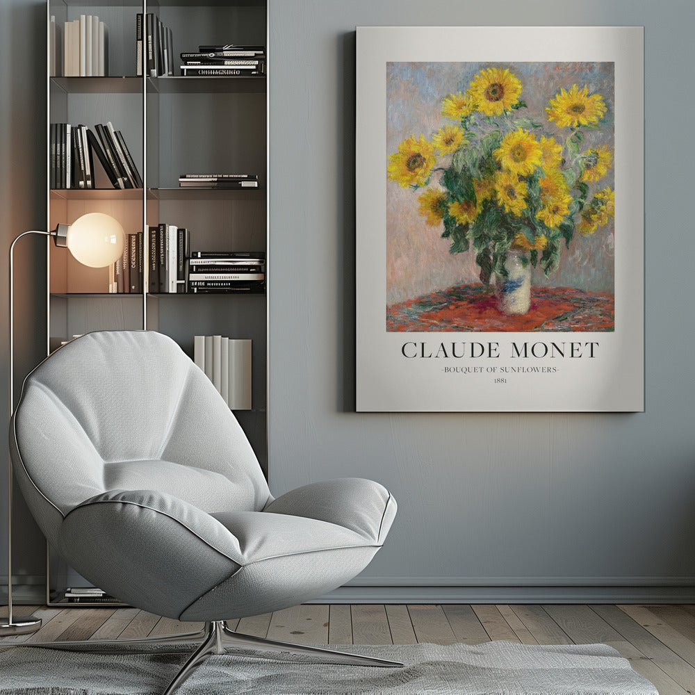 Bouquet Of Sunflowers - Poster / Art Print