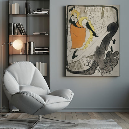 Jane Avril (1893) - Poster / Art Print