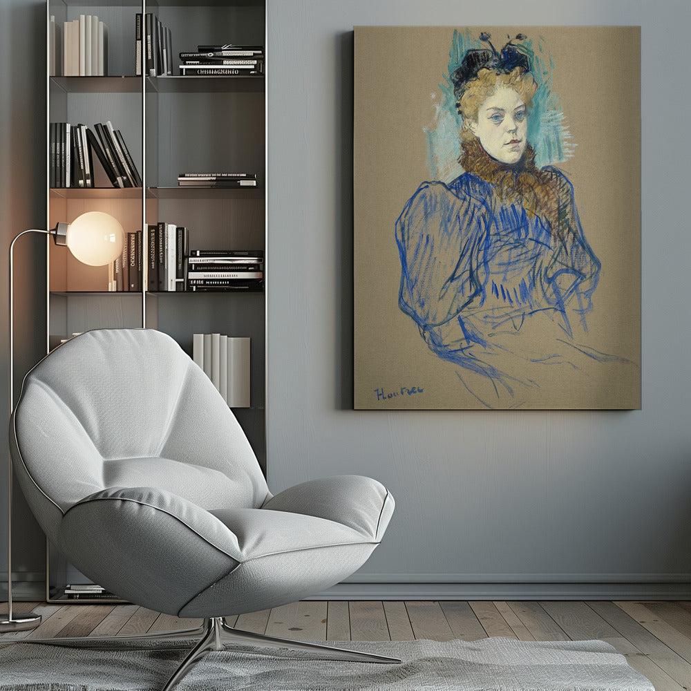May Milton Portrait (1895) - Poster / Art Print