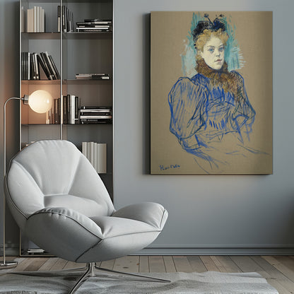 May Milton Portrait (1895) - Poster / Art Print