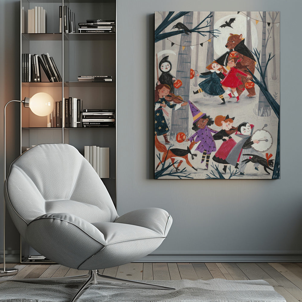 Halloween Parade - Poster / Art Print
