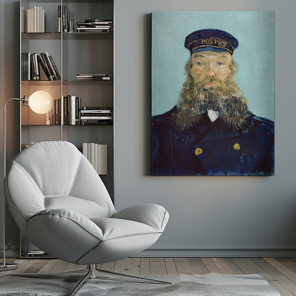 Vincent Van Gogh's Portrait of Postman Roulin (1888) - Poster / Art Print