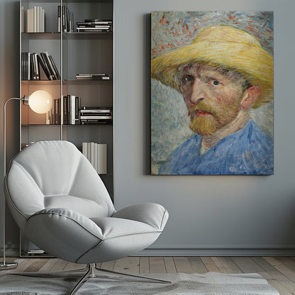 Vincent Van Gogh's Self Portrait (1887) - Poster / Art Print