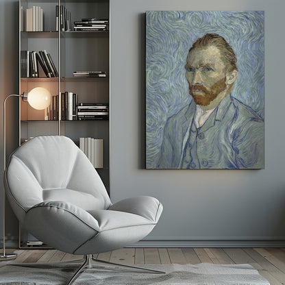 Vincent Van Gogh's Self Portrait (1889) - Poster / Art Print