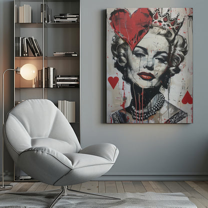 Queen of Hearts - Poster / Art Print