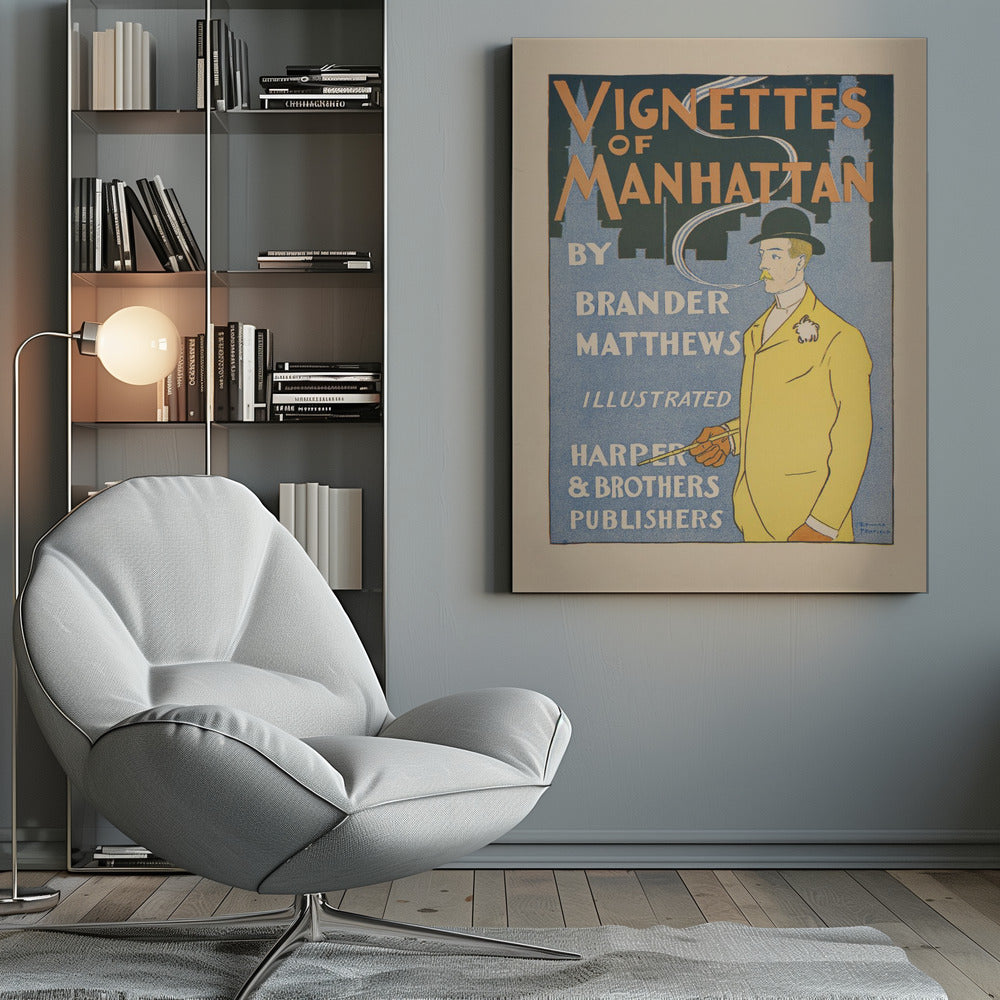 Vignettes of Manhattan (1895) - Poster / Art Print